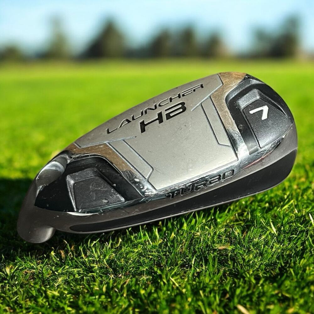 Cleveland Launcher HB Turbo 7 Iron Full Face Golf LH Demo Fitting Head Only READ
